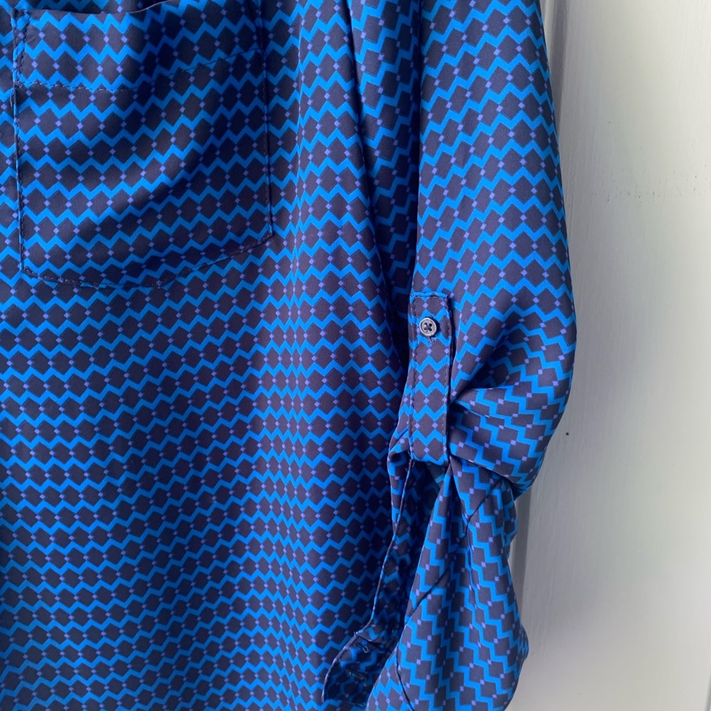 Blue blouse - Picture 3 of 4